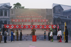 工商学校500名师生参加抗战文化艺术节