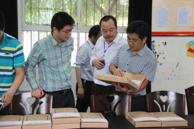 区组织部对我校基层党建工作现场指导